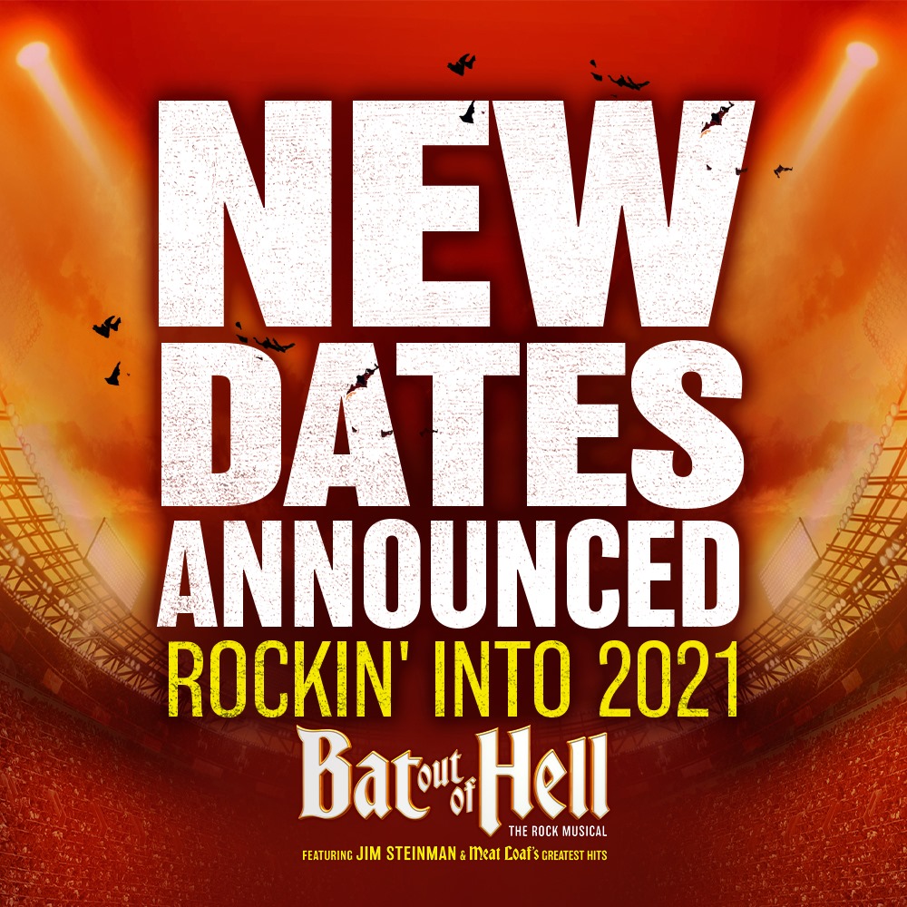 Bat Out Of Hell Musical tour Australia 2021