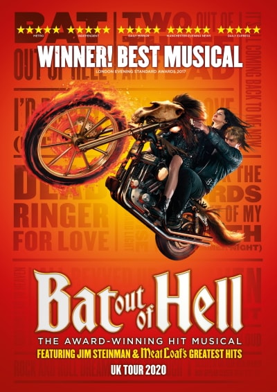 Bat Out Of Hell The Musical UK tour 2020