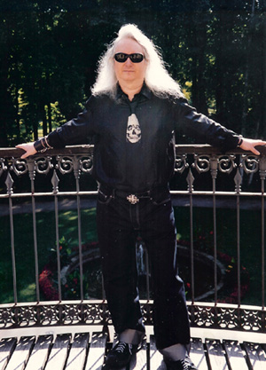 Jim Steinman, photographed on a trip to Richard Wagner's grave site in Bayreuth