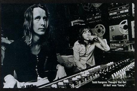 Todd Rundgren at the mixing desk