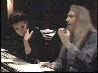 Celine Dion and Jim Steinman working together
