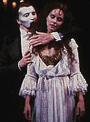 Michael Crawford and Sarah Brightman in Phantom Of The Opera