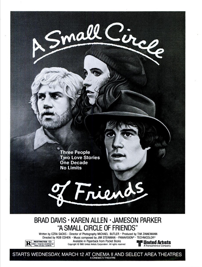 Poster for film: A Small Circle Of Friends