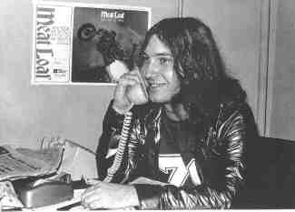 Jim Steinman, speaking on a telephone