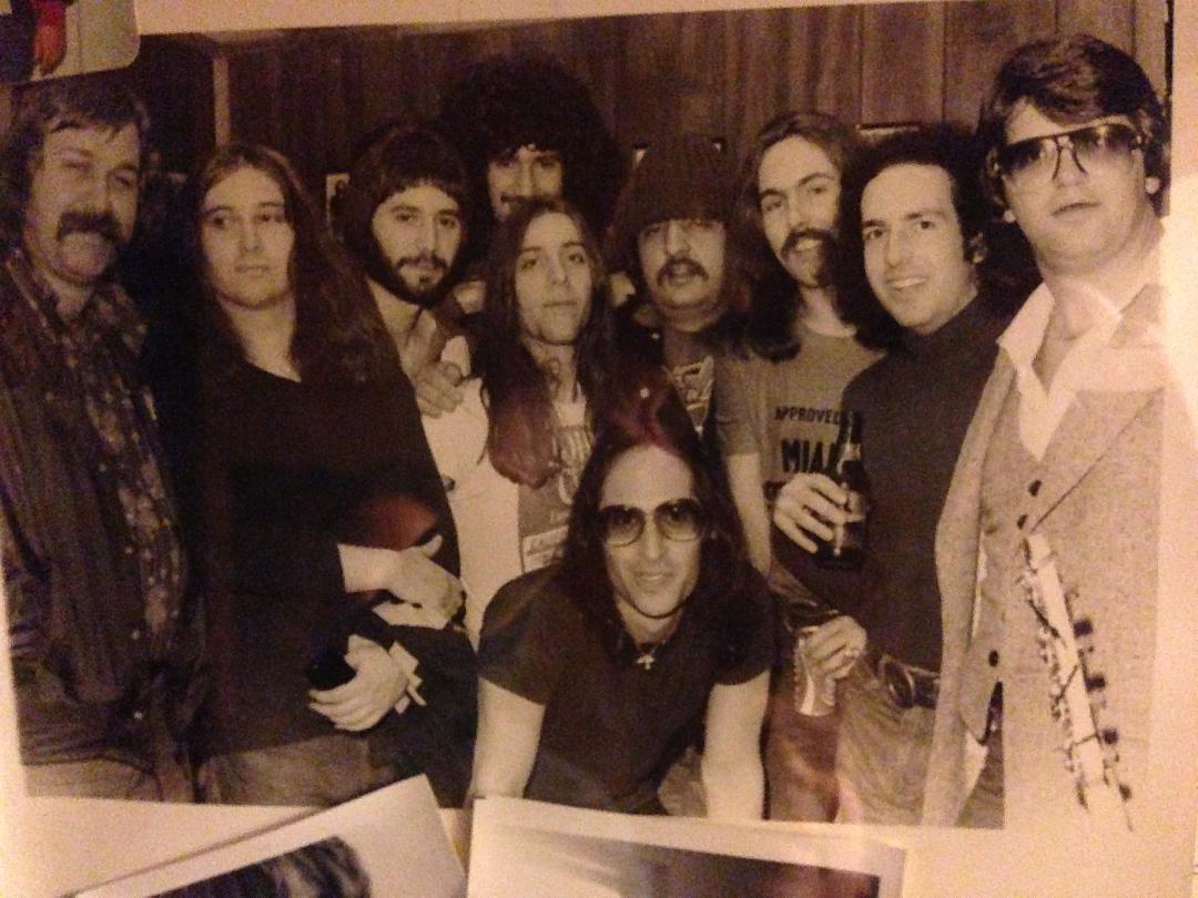 photo from 1978; Jim Steinman, Joe Stefko, Rory Dodd, Steve Popovitch and others